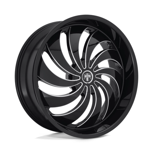 DUB Wheels S242 COJONES - Gloss Black Milled - Wheel Warehouse