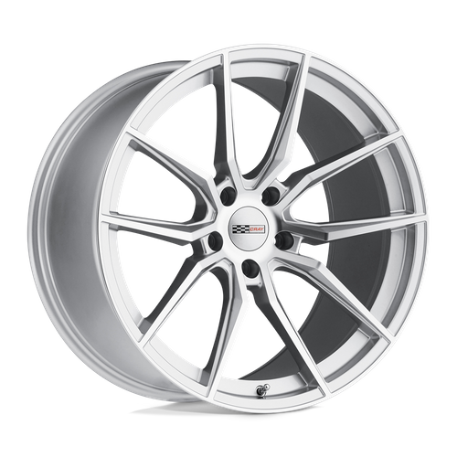 Cray Wheels SPIDER - Silver W/ Mirror Cut Face - Wheel Warehouse
