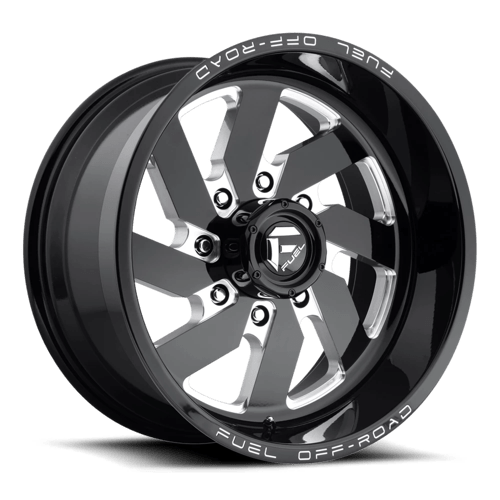 Fuel Wheels D582 TURBO - Gloss Black Milled - Wheel Warehouse
