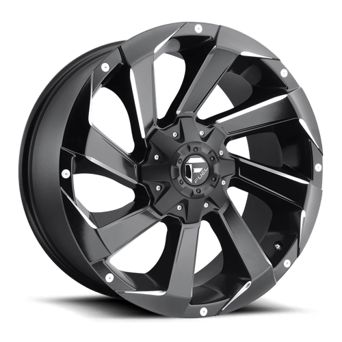 Fuel Wheels D592 RAZOR - Matte Black Milled - Wheel Warehouse
