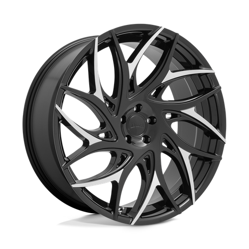 DUB Wheels S259 G.O.A.T. - Gloss Black W/ Machined Spokes - Wheel Warehouse