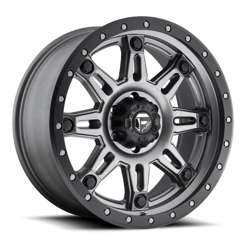 Fuel Wheels D568 HOSTAGE III - Matte Gun Metal Black Bead Ring - Wheel Warehouse