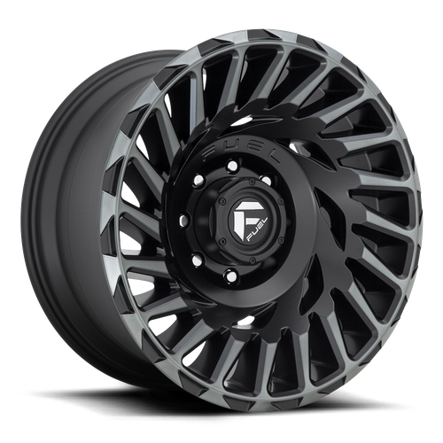 Fuel Wheels D683 CYCLONE - Matte Machined Double Dark Tint - Wheel Warehouse