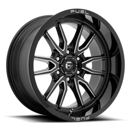 Fuel Wheels D761 CLASH - Gloss Black Milled - Wheel Warehouse