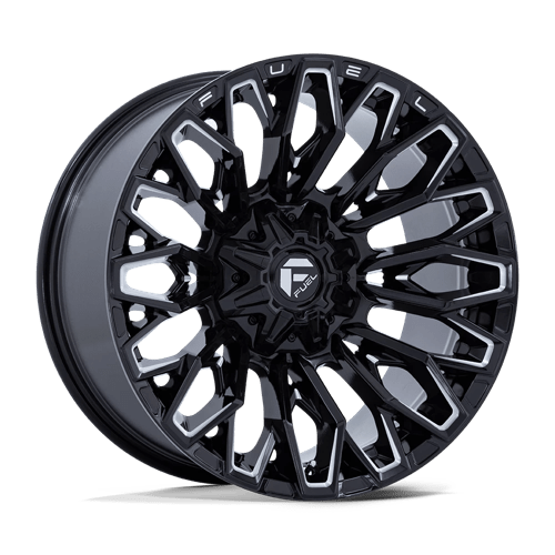 Fuel Wheels FC865 STRIKE - Gloss Black Milled - Wheel Warehouse