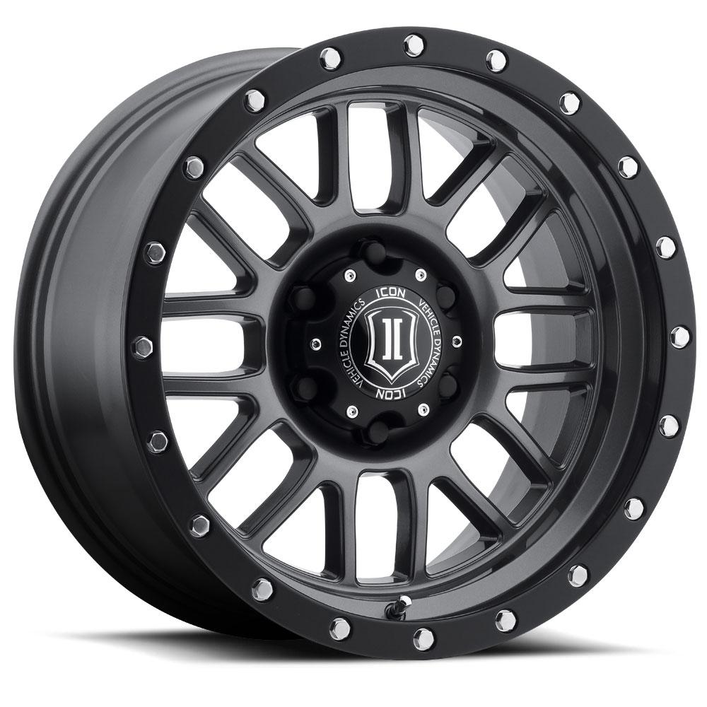 Icon Alloys Alpha - Gunmetal - Wheel Warehouse