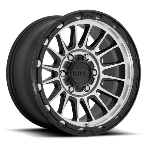KMC Wheels KM542 IMPACT - Satin Black Machined - Wheel Warehouse