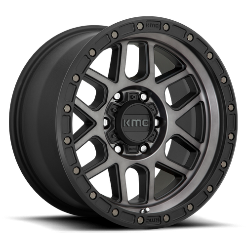 KMC Wheels KM544 MESA - Satin Black W/ Gray Tint - Wheel Warehouse