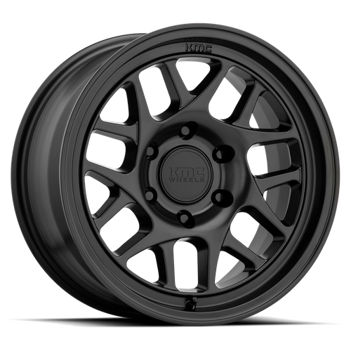 KMC Wheels KM717 BULLY OL - Satin Black - Wheel Warehouse