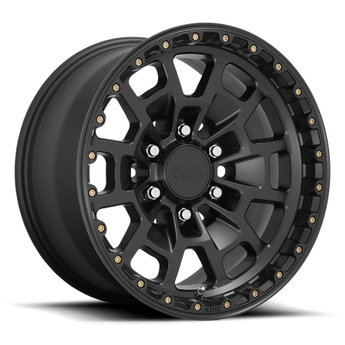 KMC Wheels KM718 SUMMIT - Satin Black - Wheel Warehouse