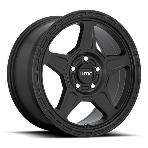 KMC Wheels KM721 ALPINE - Satin Black - Wheel Warehouse