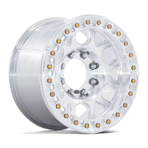 KMC Wheels KM450 MESA FORGED SLOTTED BEADLOCK - Raw Machined - Wheel Warehouse