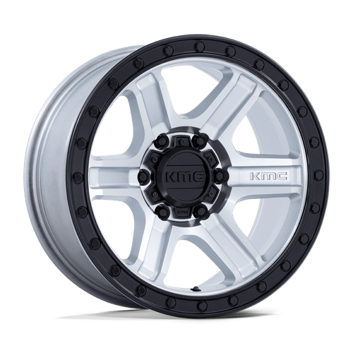 KMC Wheels KM551 OUTRUN - Machined W/ Gloss Black Lip - Wheel Warehouse