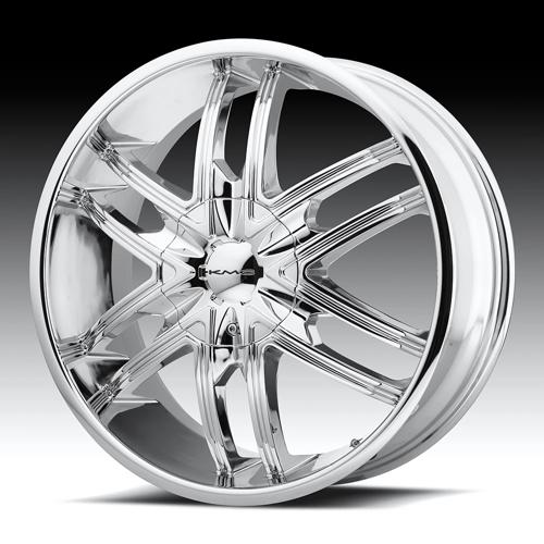 KMC Wheels KM678 SPLINTER - Chrome - Wheel Warehouse