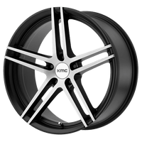 KMC Wheels KM703 MONOPHONIC - Satin Black Brushed - Wheel Warehouse