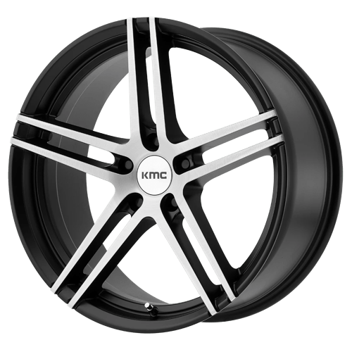 KMC Wheels KM703 MONOPHONIC - Satin Black Brushed - Wheel Warehouse