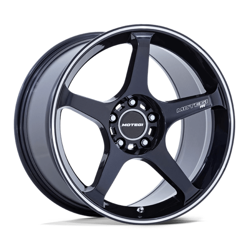 <b>Motegi Wheels</b> MR159 BATTLE V -<br> Obsidian Blue W/ Machined Lip Stripe - Wheel Warehouse