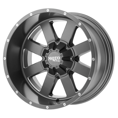 Moro Metal Wheels MO962 - Satin Gray Milled - Wheel Warehouse