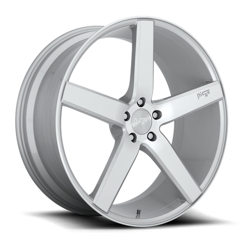 Niche Wheels M135 MILAN - Gloss Silver Machined - Wheel Warehouse