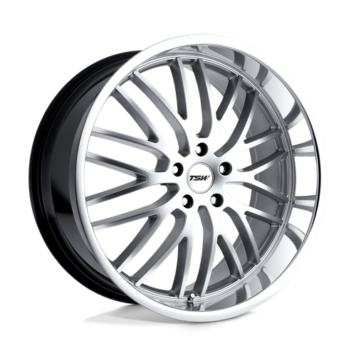 TSW Wheels SNETTERTON - Hyper Silver W/ Mirror Cut Lip - Wheel Warehouse