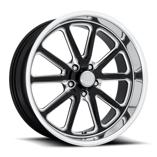 US Mags Wheels U117 RAMBLER - Gloss Black Milled - Wheel Warehouse