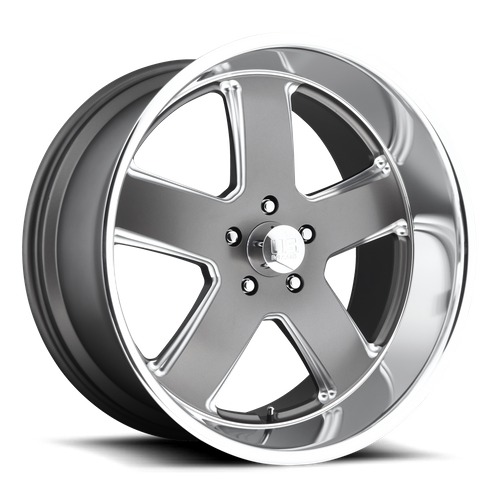 US Mags Wheels U118 HUSTLER - Matte Gun Metal - Wheel Warehouse