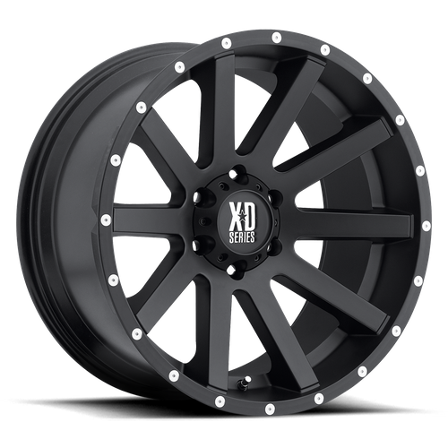 XD Wheels XD818 HEIST - Satin Black - Wheel Warehouse