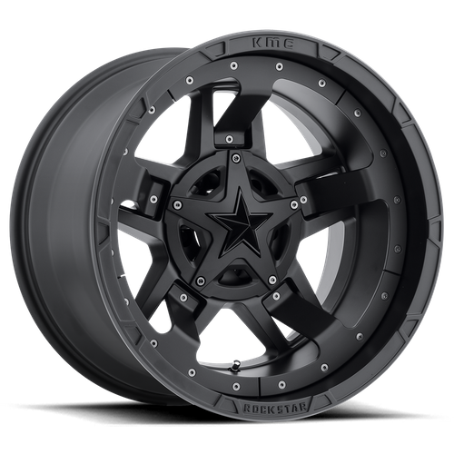 XD Wheels XD827 ROCKSTAR III - Matte Black - Wheel Warehouse