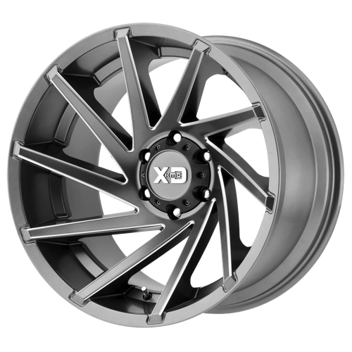 XD Wheels XD834 CYCLONE - Satin Gray Milled - Wheel Warehouse