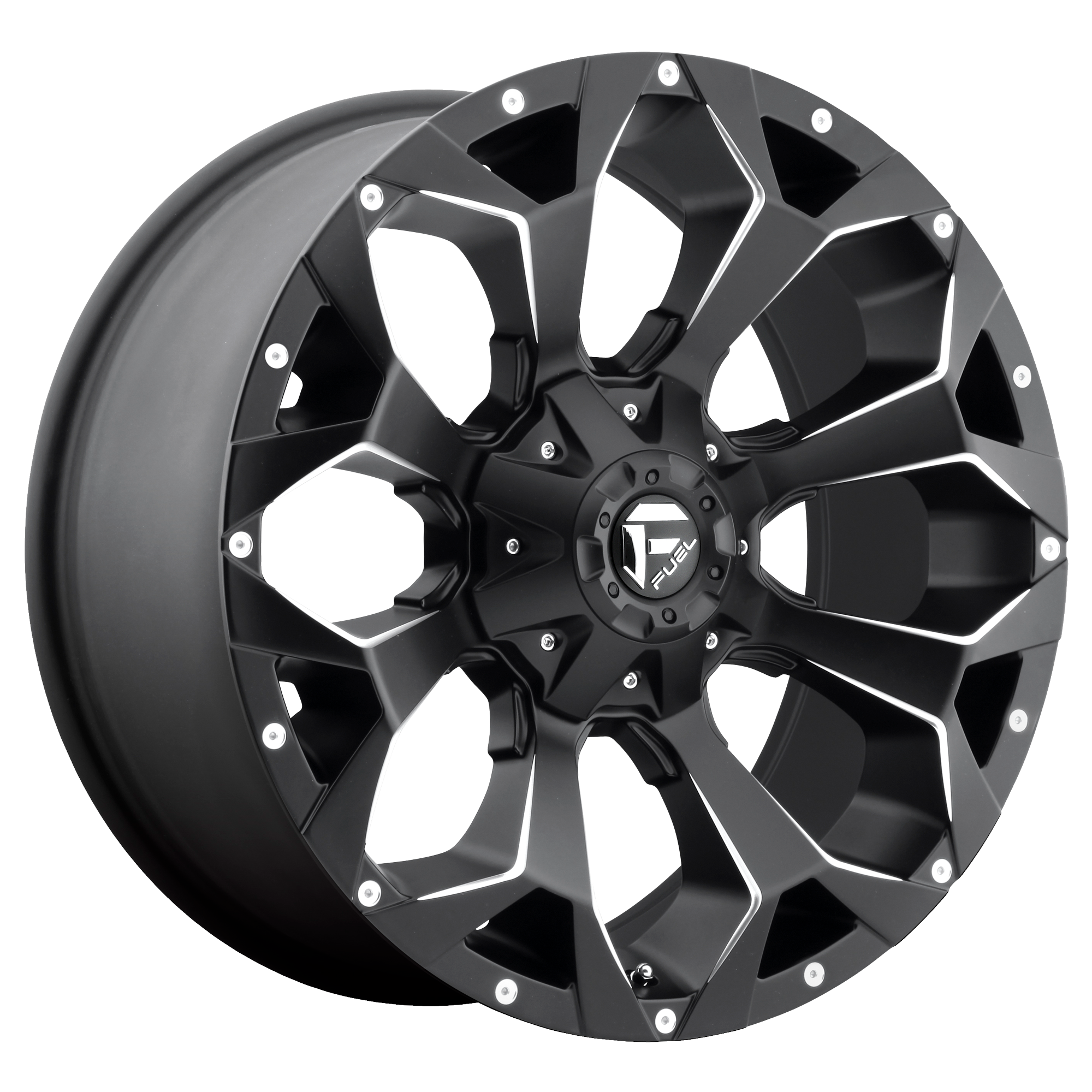 Fuel Wheels D546 ASSAULT - Matte Black Milled - Wheel Warehouse