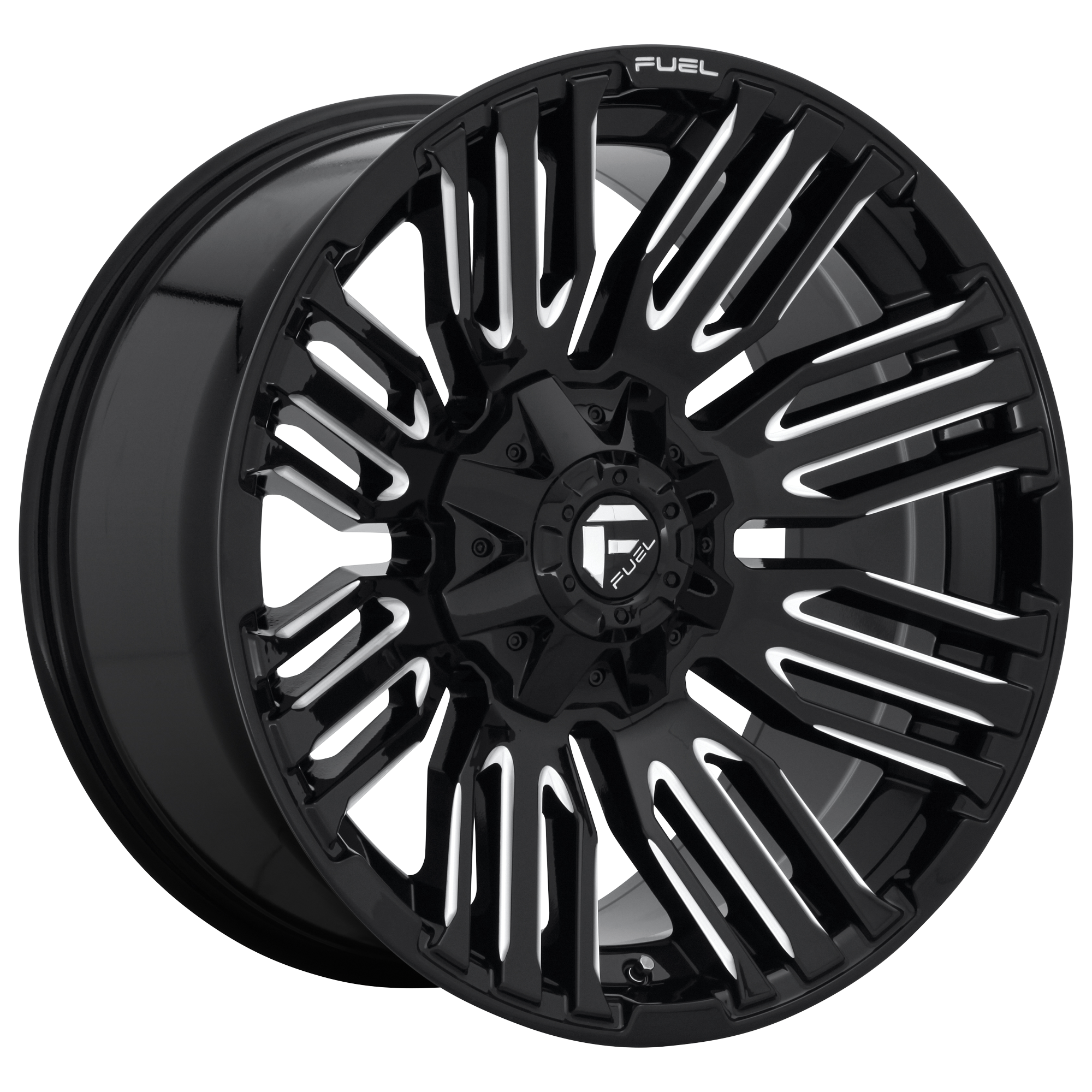 Fuel Wheels D649 SCHISM - Gloss Black Milled - Wheel Warehouse