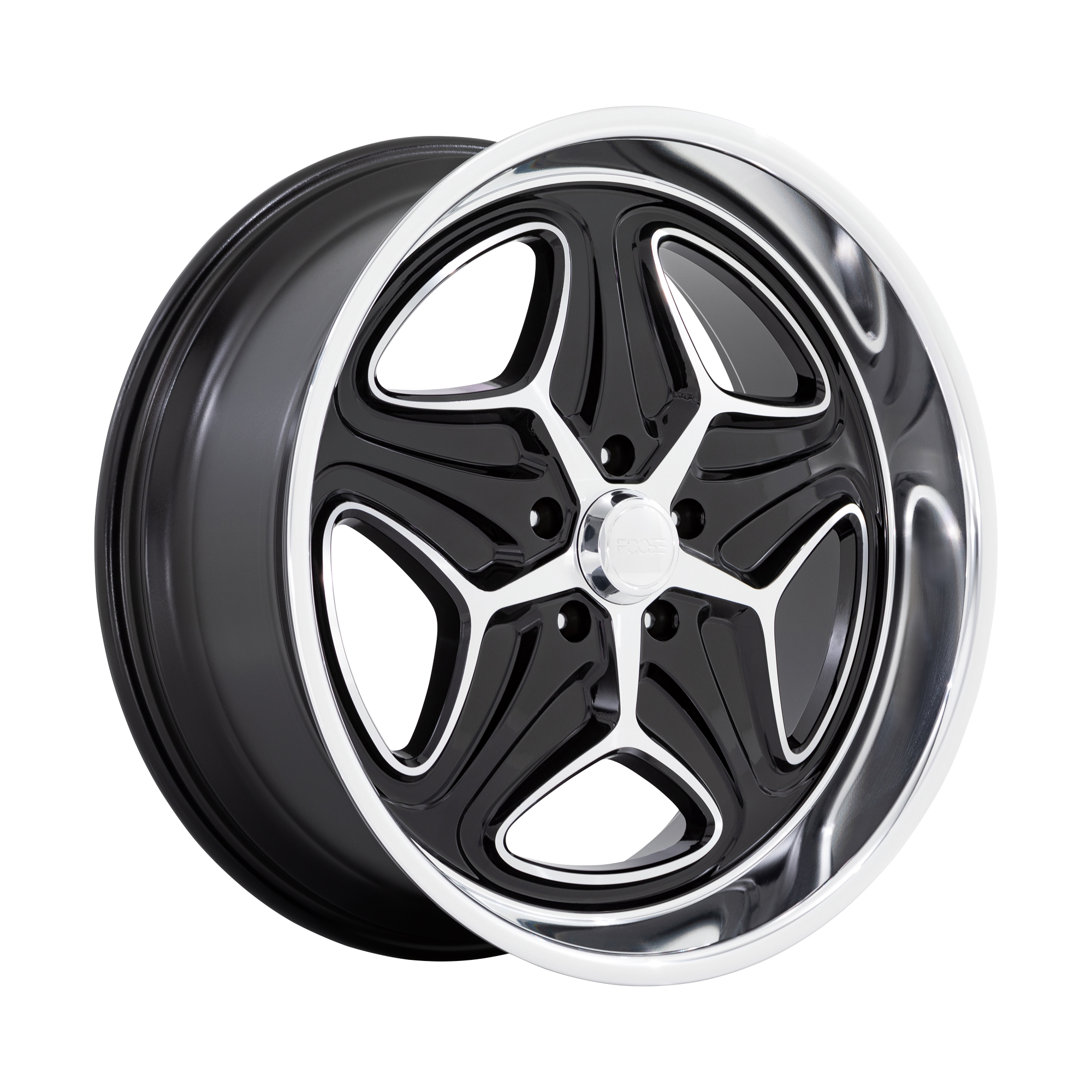 Foose Wheels F171 MERLOT - Gloss Black Machined - Wheel Warehouse