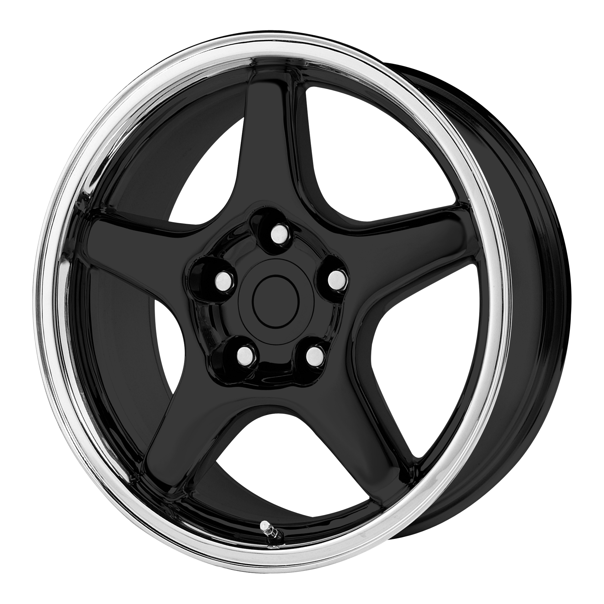 Performance Replica Wheels PR103 - Gloss Black W/ Machined Lip - Wheel Warehouse