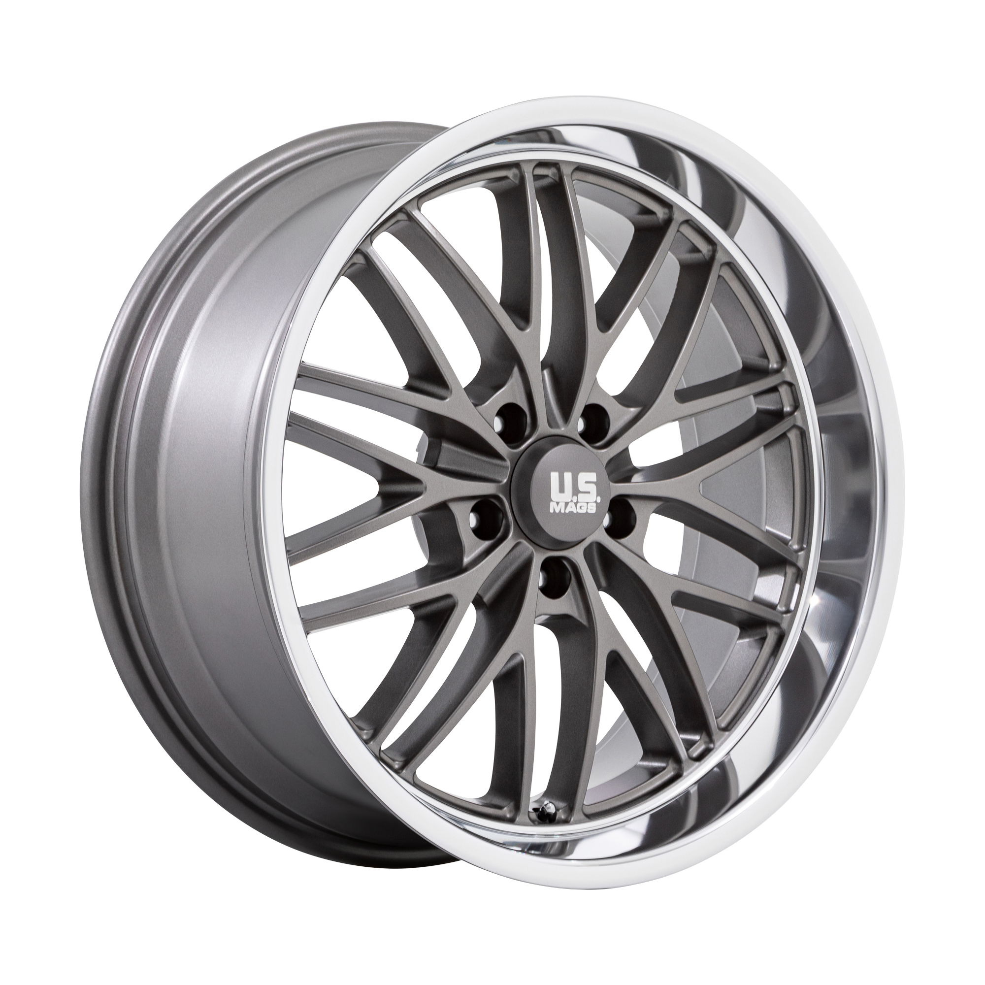 US Mags Wheels U139 SANTA CRUZ - Anthracite W/ Diamond Cut Lip - Wheel Warehouse