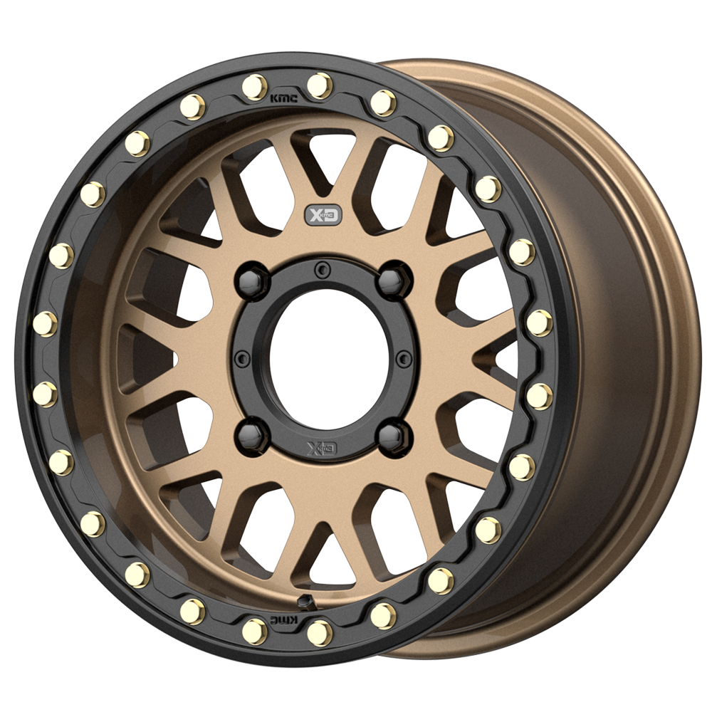 XD Wheels XS235 GRENADE BEADLOCK - Satin Bronze - Wheel Warehouse