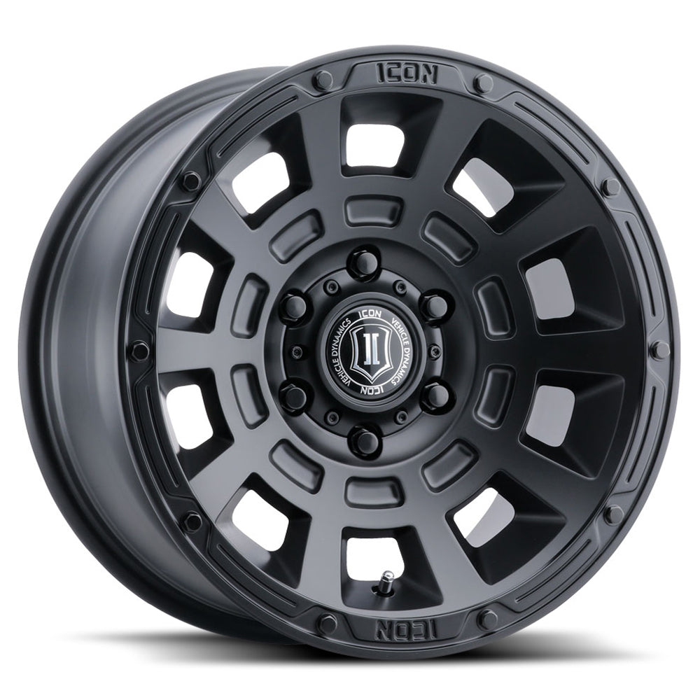 Icon Alloys Thrust - Satin Black - Wheel Warehouse