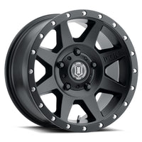 Icon Alloys Rebound - Satin Black - Wheel Warehouse