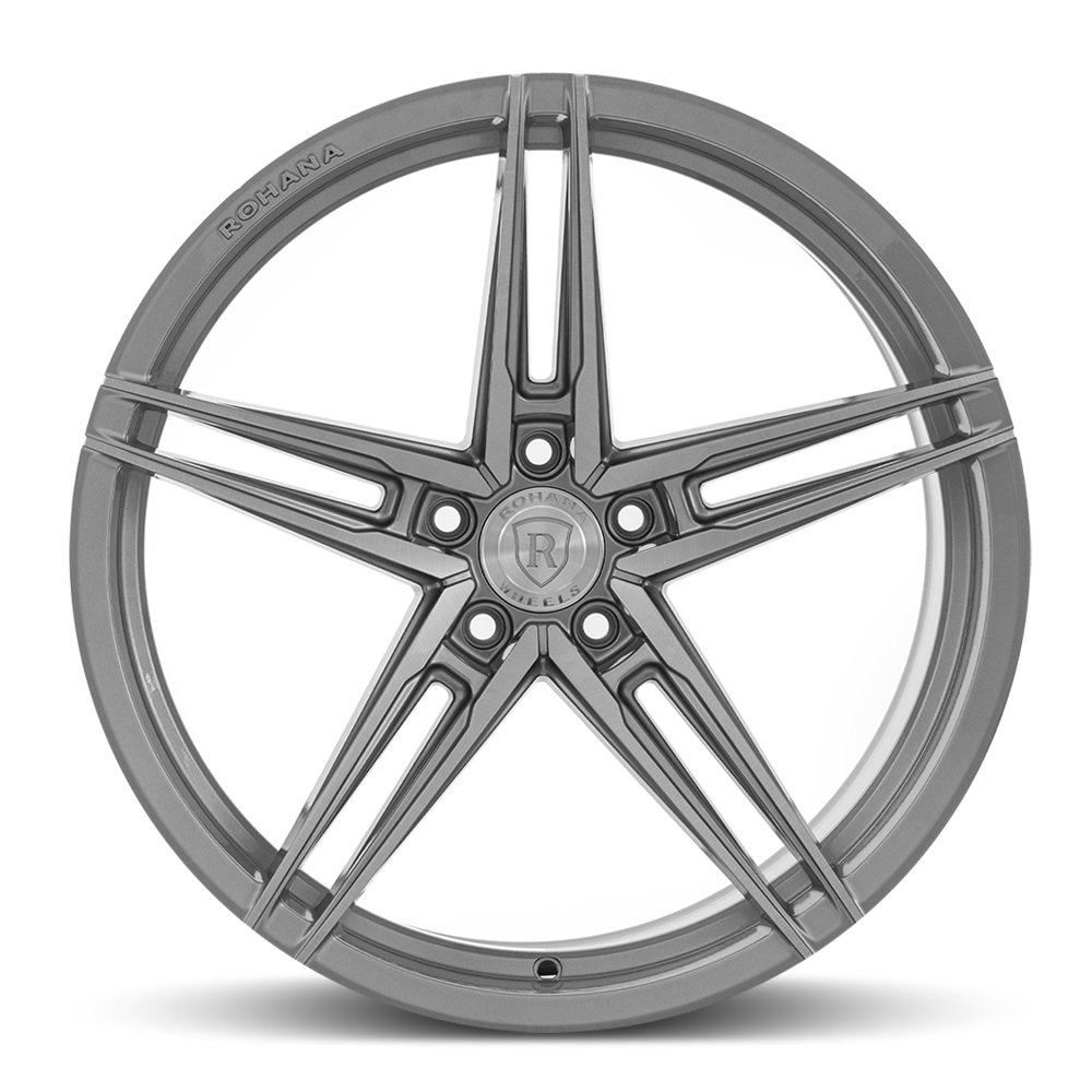 Rohana RFX15 - Brushed Titanium - Wheel Warehouse