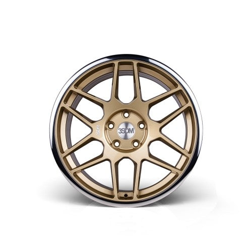 3SDM 0.09 Gold Mirror Lip 18x9.5 +40 5x112mm 73.1mm S18955112GP00940