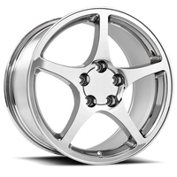 Performance Replica PR104 18x9.5" 5x120.65mm 70.7mm CB +54mm Chrome