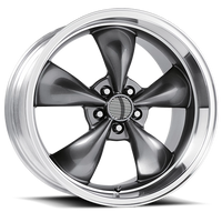 Performance Replica PR106 18x10" 5x114.3mm 70.6mm CB +45mm Anthracite Machined Lip