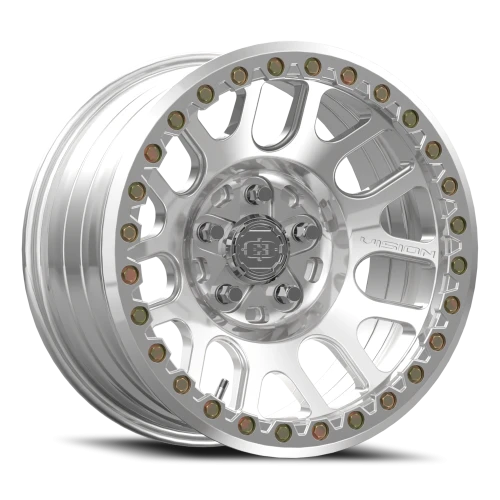 Vision 111 FBL 17x9 -12 5x127mm 83mm Polished  Polished Ring