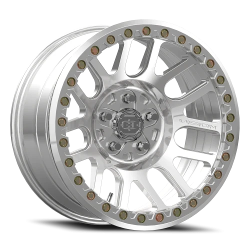 Vision 111 FBL 18x9 -12 5x127mm 83mm Polished  Polished Ring