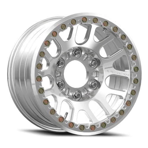 Vision 111 FBL 17x9 -12 6x165.1mm 110mm Polished  Polished Ring