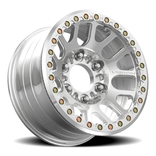 Vision 111 FBL 17x9 -12 6x165.1mm 110mm Polished  Polished Ring