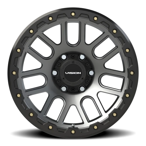 Vision 111 17x9 -12 6x139.7mm 106.2mm Gunmetal