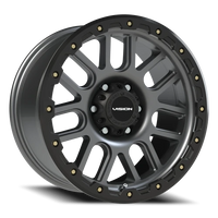 Vision 111 18x9 +0 6x139.7mm 106.2mm Gunmetal