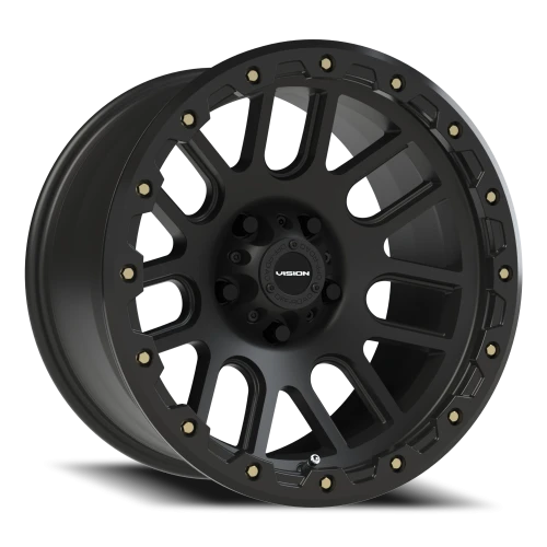 Vision 111 17x9 -12 5x127mm 71.5mm Matte Black