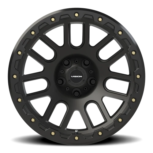 Vision 111 17x9 -12 5x127mm 71.5mm Matte Black