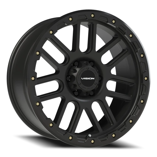 Vision 111 20x9 +0 6x139.7mm 106.2mm Matte Black